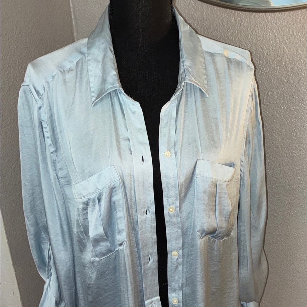 Banana Republic Light Blue Women's Top